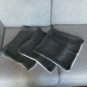 Throw pillow covers bundle of 3 EUC